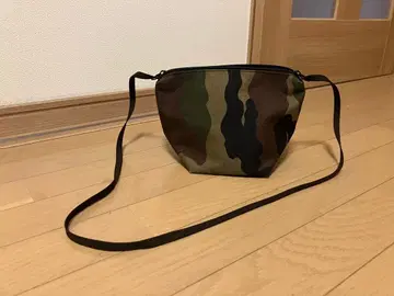 에르베샤 펠리에 2885w 카모플라쥬 숄더백 그린 라벨 별주