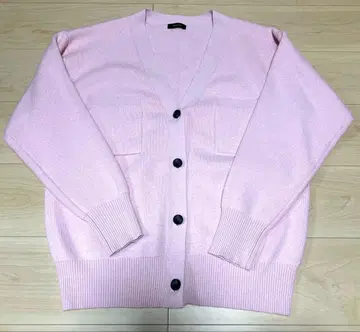 anuans 가디건 핑크