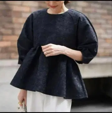 ellie 자카드 블라우스