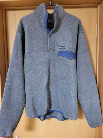Patagonia Synchilla 플리스 자켓 L 그레이/네이비