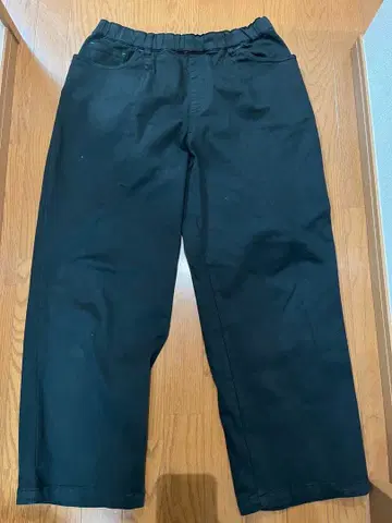 BAYFLOW 베이플로우 이지 와이드 팬츠 블랙