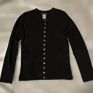 애니에스 베이 HOMME 블랙 버튼 가디건