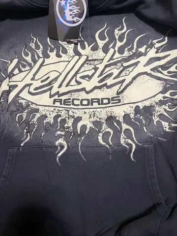Hellstar Records 블랙 후드티 택 포함 새상품