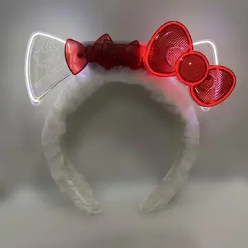 헬로키티 네온 머리띠 산리오 퓨로랜드