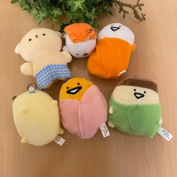 오분구토잇쇼 마스코트 키체인 전 6종 컴플리트 세트