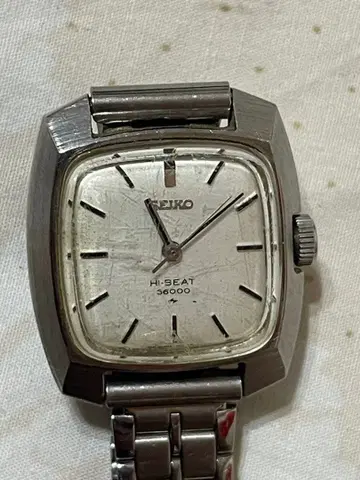 SEIKO HI-SEAT 36000 수동 와인딩 시계 스테인리스