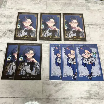 레오스 빈센트 에덴조 4주년 폴라로이드풍 카드 8장 세트