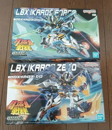 LBX 이카로스 포스 & 이카로스 제로 프라모델 2종 세트