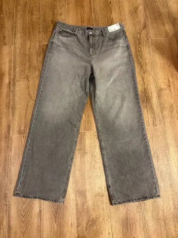 유니클로 와이드 스트레이트 데님