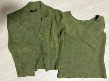 레베카 모세스 캐시미어 스웨터 그린