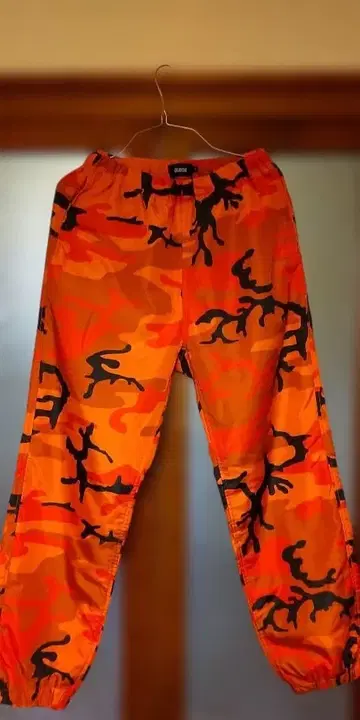 엑스라지 웜업 팬츠 카모플라쥬 나일론