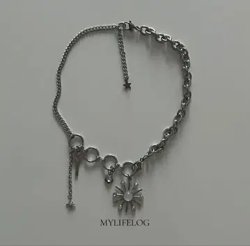 mylifelog kira kira charm necklace