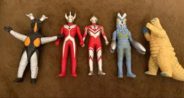 울트라맨 소프트 비닐 5체 츠부라야 프로덕션