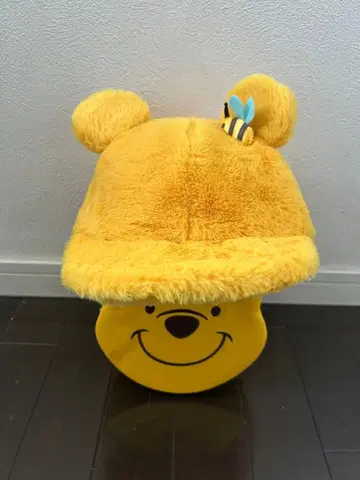 [ 새상품급 ] 디즈니 리조트 곰돌이 푸 퍼 캡 모자