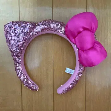 USJ 고양이 귀 머리띠 핑크