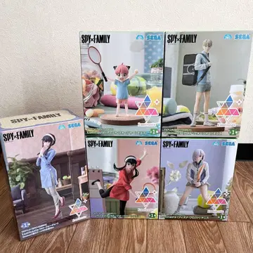 [ 미개봉 ] SPY x FAMILY Luminasta 피규어 5체 세트