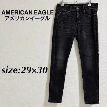 AMERICAN EAGLE 아메리칸 이글 스키니 데님 블랙 데님