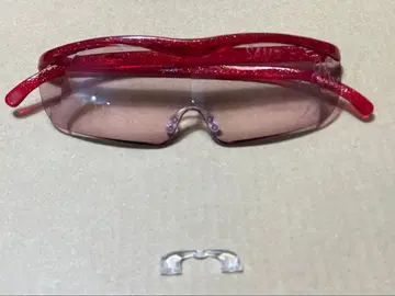 하즈키 라지 1.85 + 예비 코 패드 루비 컬러 컬러 렌즈 샘플품