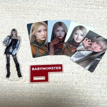 BABYMONSTER RAMI 라미 아크릴 스탠드 트레이딩 카드