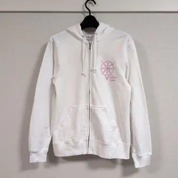 카드캡터 사쿠라 후드티 마법진 꿈의 열쇠 화이트 S