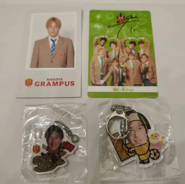 나고야 그램퍼스 가챠 야마기시 유야 친필 사인 카드