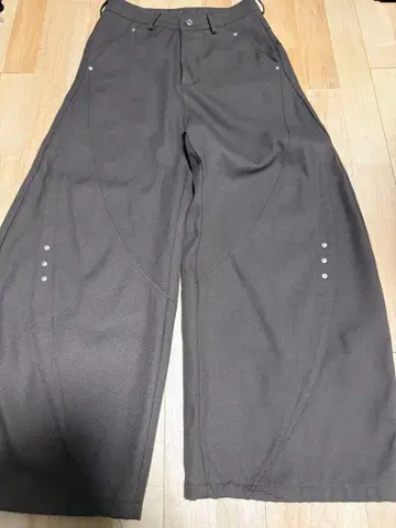 변형 와이드 슬랙스