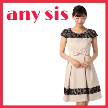 새상품급 any sis 애니시스 세레모니 포멀 원피스 드레스 시치고산