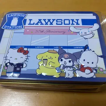 LAWSON 50주년 기념 밀크 초콜릿 캔