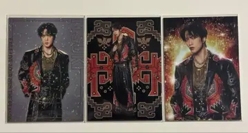 EXILE 후지와라 이츠키 카드 3종 세트