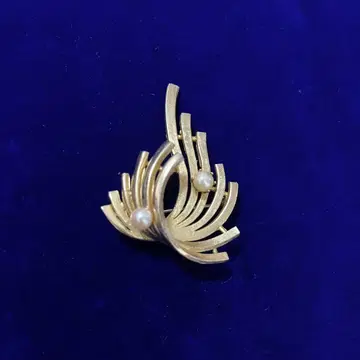 BROOKS 브로치 펄 장식