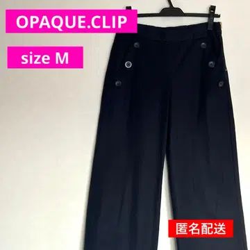 [ 인기 즉시 배송 ] OPAQUE.CLIP 여성용 팬츠 블랙 M 사이즈