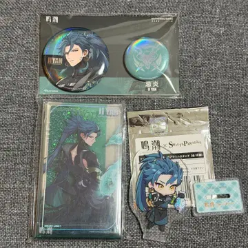 명조 스이파라 기염 아크릴 스탠드 캔뱃지 아크릴 블록