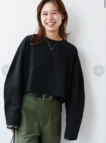 저널 스탠다드 리룸 분또 크롭 풀오버