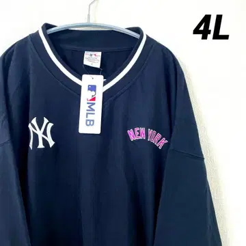 MLB 양키스 트레이닝복 맨투맨 자수 로고 4L