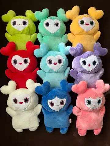 TWICE 봉제 인형 퍼펫 9개 세트 컴플리트 컴프