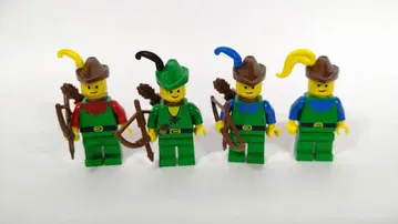 레고 미니 피규어 정품 레트로 포레스트맨 4개 낱개 판매 불가