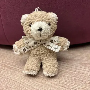 [ 24H 이내 발송! ] kaschwere 봉제 인형형 키링 베어