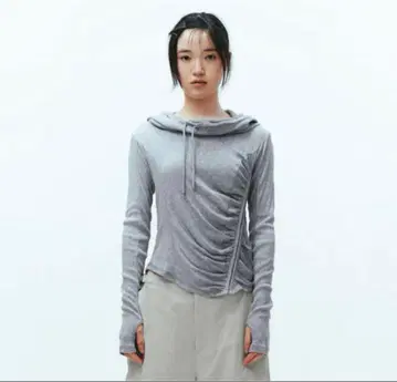 coyseio 후디 후드티 그레이