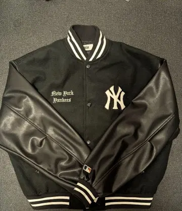 바시티 블루종 자켓