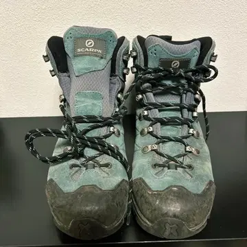 SCARPA 등산화 GORE-TEX 그린