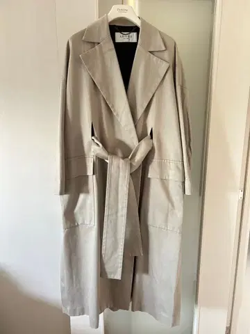 ADORE 트렌치코트 롱 베이지