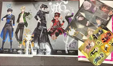 월간 G 판타지 요괴 6 스티커 포스터 클리어 책받침