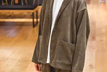 muji LABO 무지 라보 코듀로이 테일러드 자켓 컬러 셔츠