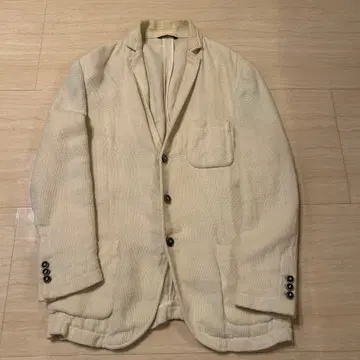 Alessandrini 아이보리 테일러드 자켓