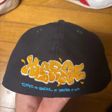 59FIFTY 그래피티 캡 NEWERA X-LARGE 콜라보