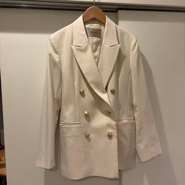 저스 그리티 테일러드 자켓 더블 버튼