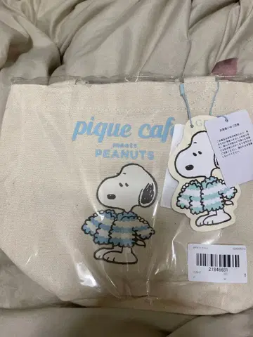 젤라또피케 스누피 토트백