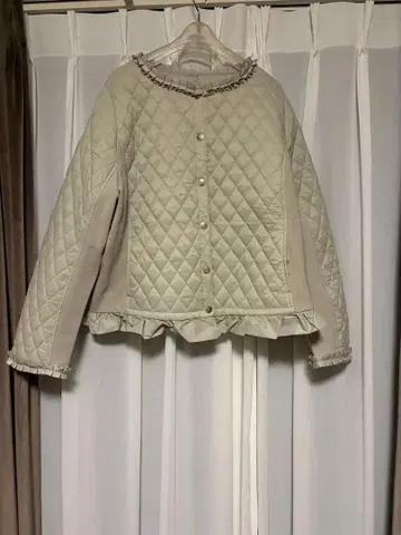 &Love 퀼팅 아우터 이소재 빅 3L