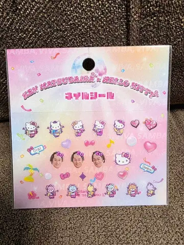 마츠켄 키티 콜라보 네일씰 마츠다이라 켄 산리오