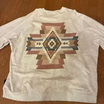 Pendleton 기하학 패턴 맨투맨 그레이 L